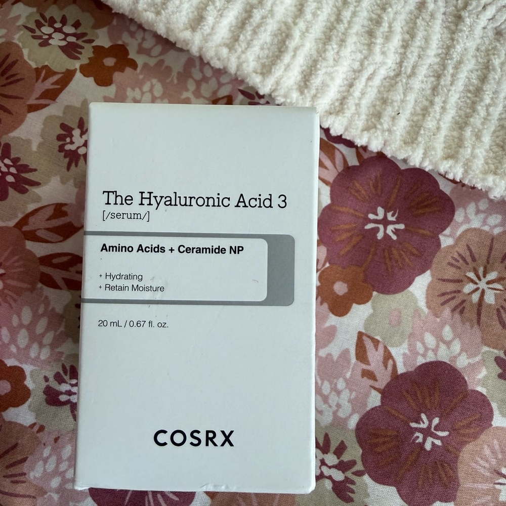 COSRX The Hyaluronic Acid 3 Serum – Hydrating White Bottle  NEW